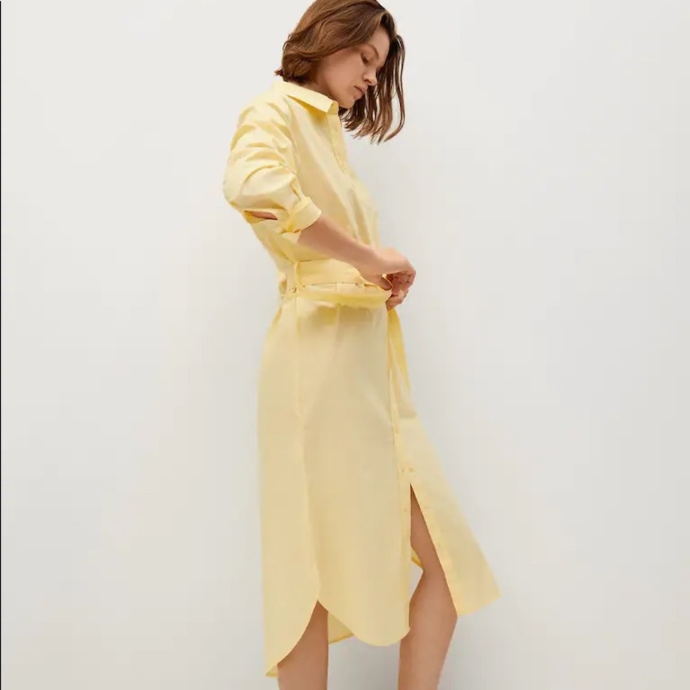NEW WITH TAGS Mango Shirt dress